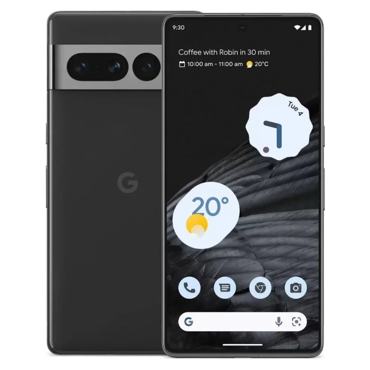 AMOLED 12GB MP RAM 50 Pro Pre-Owned Smartphone 7 Display Obsidian Factory LTPO Unlocked - 6.7" Pixel GE2AE (Like 5G New) 128GB