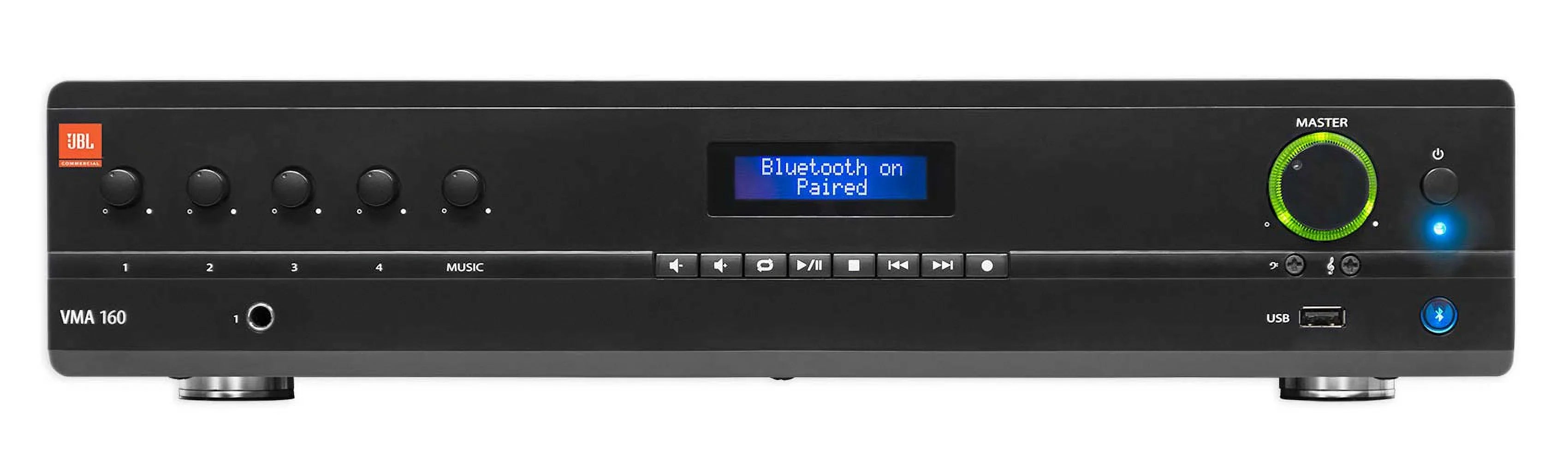 JBL 3.5" for Black Restaurant/Bar/Cafe Speakers Commercial Amplifier+(4) Cube