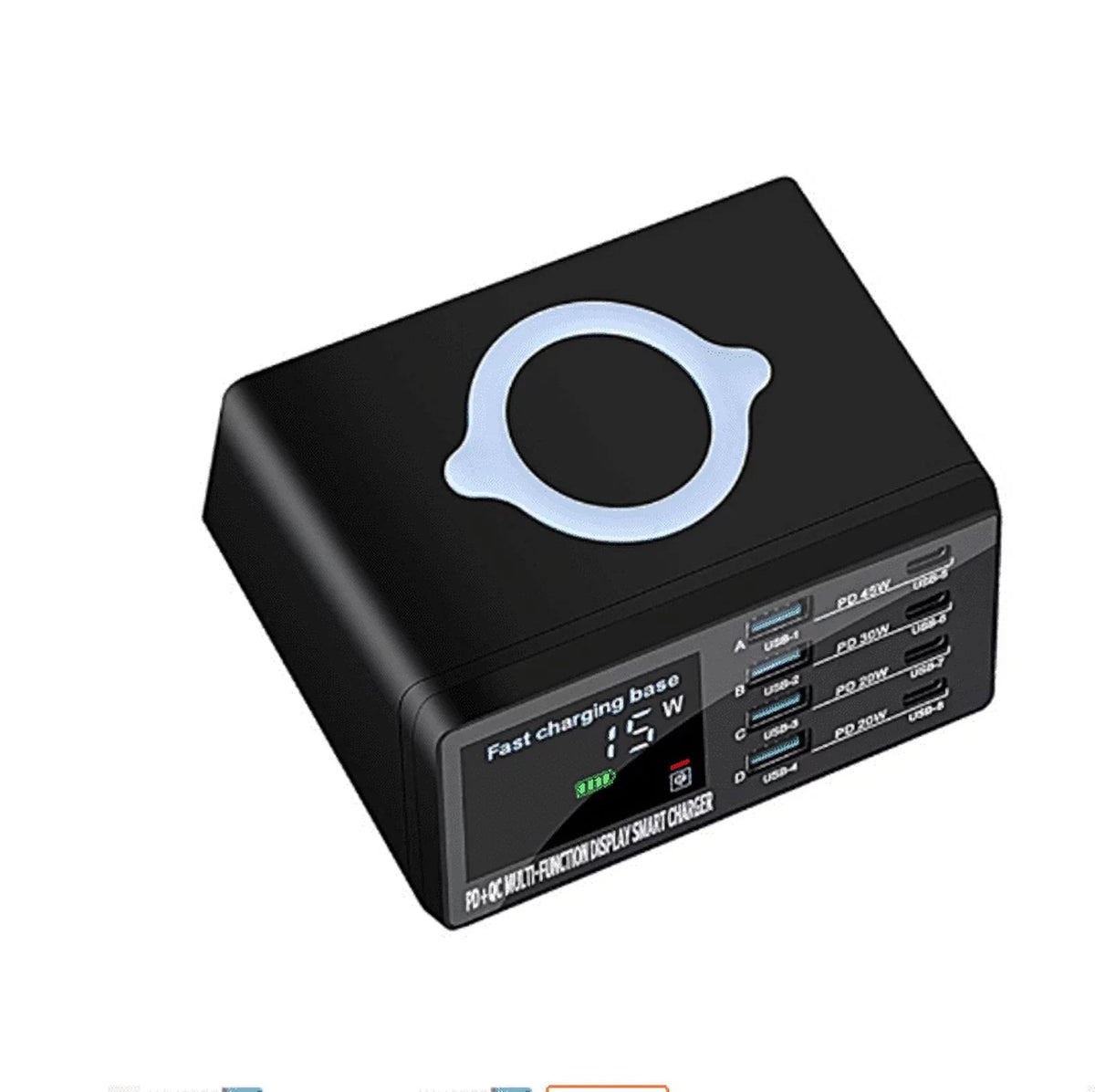 Fast Xiaomi 12 Charger iPhone Huawei Charger Charging RIWPKFH Phone 13 USB USB 110W 11 Charger Station Wireless PD For Adapter C