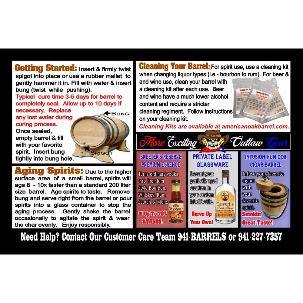 American Sport's Engraved - Aging Oak (012) Barrel Pub Dad's