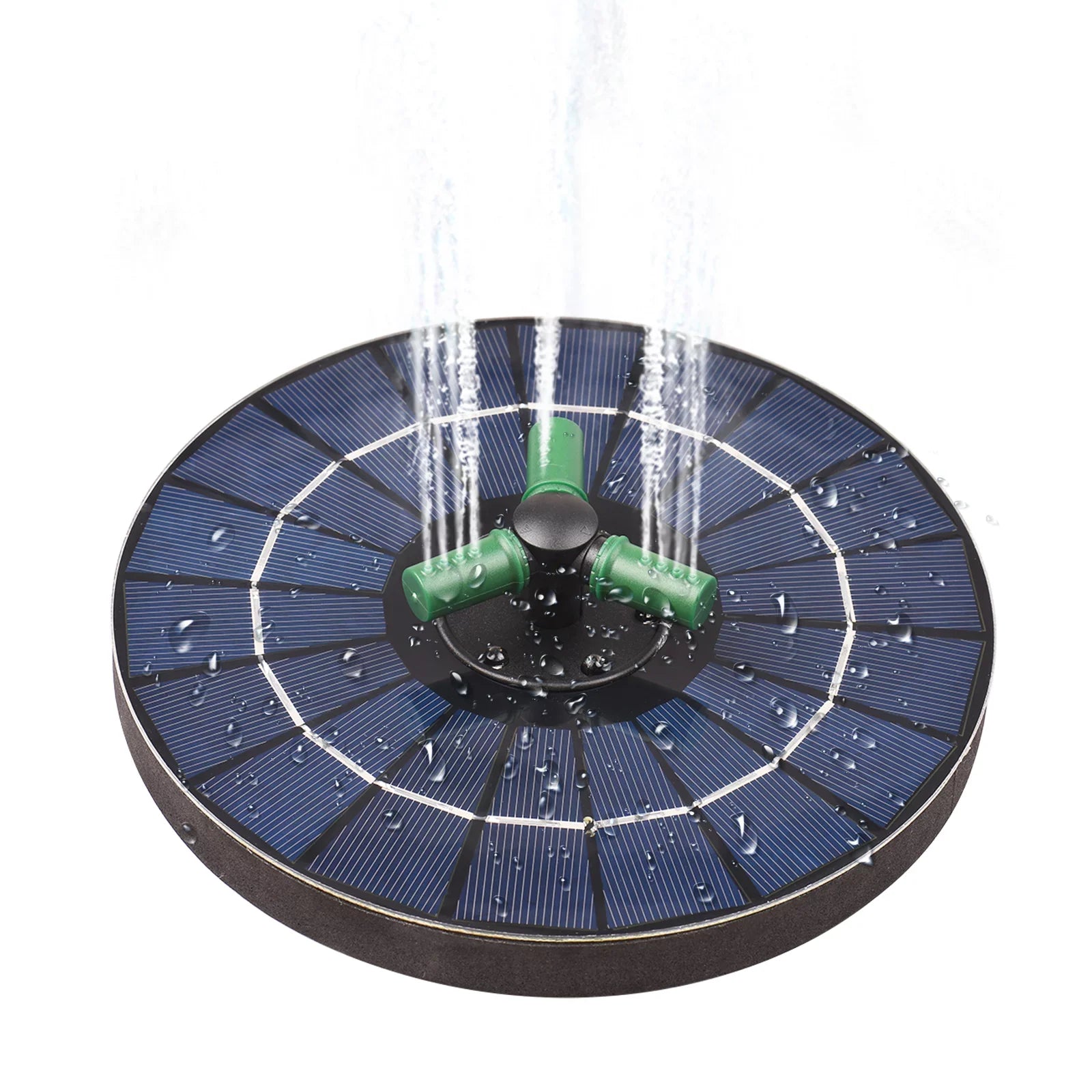 Fountain Small Yabuy Colorful Battery, LED Solar 4W liquid with Rotatable Nozzle for Pump Pond Light