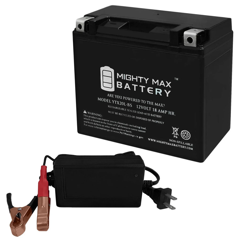 12V JH1100 4Amp + Battery Charger Ski YTX20L-BS Kawasaki ZXi Jet for