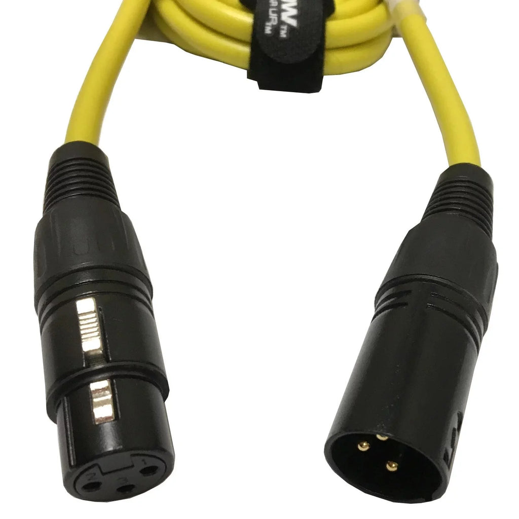 AIR Interface Sure-Fit 2-In/2-Out | 4 24/192 Cables Package Audio USB M-Audio XLR 192 Universal 10FT Yellow with