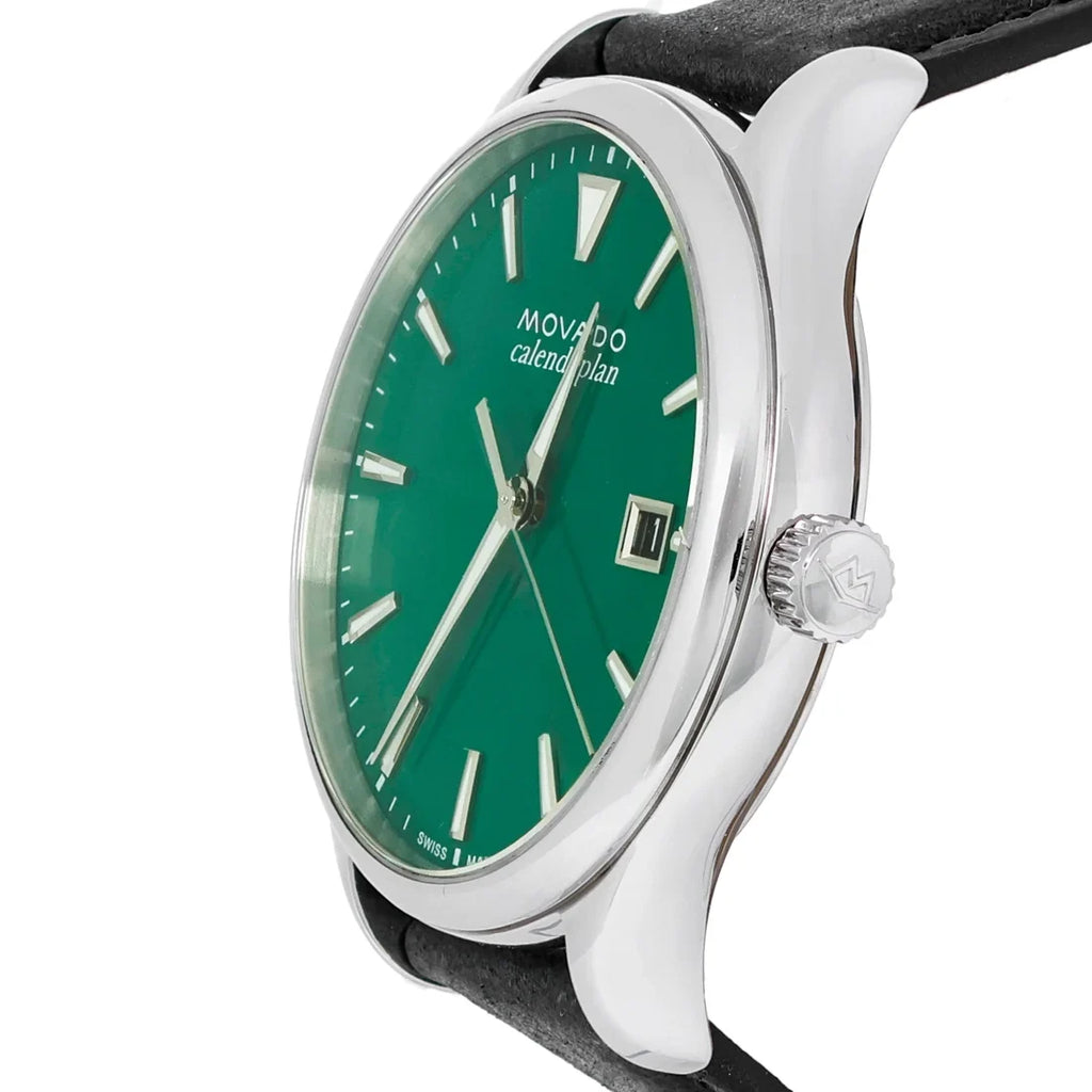 Dial 3650156 Heritage Watch Men's Green Quartz Movado