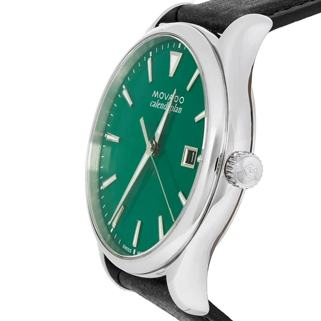 Dial 3650156 Heritage Watch Men's Green Quartz Movado