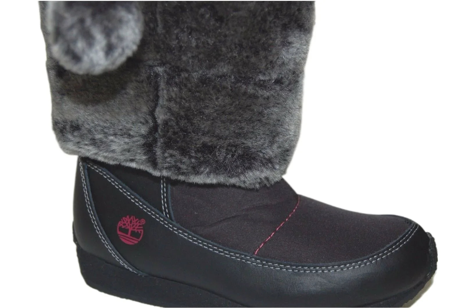 Youth Boot US Preschool dimension Tall 1.5 Medium Timberland Black Winterberry Fur 59794