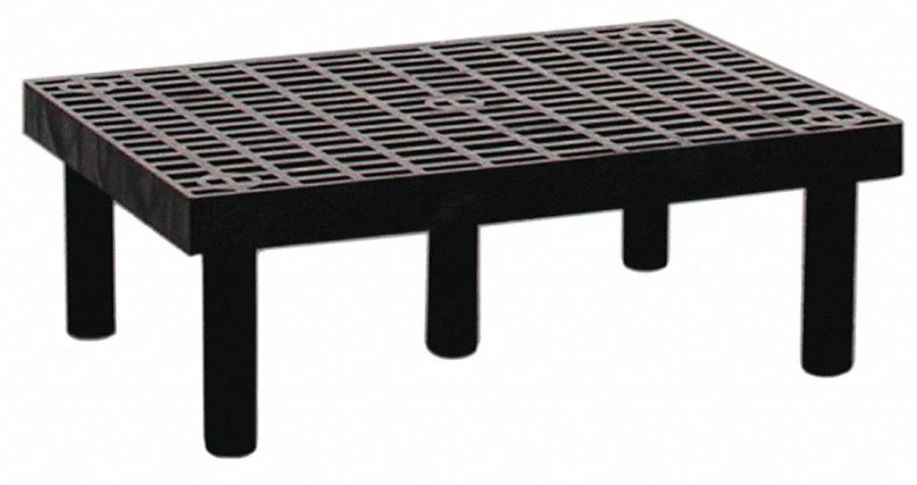 W D3624 x Dunnage D Structural 24 Plastics lb.,HDPE,36 Rack,500