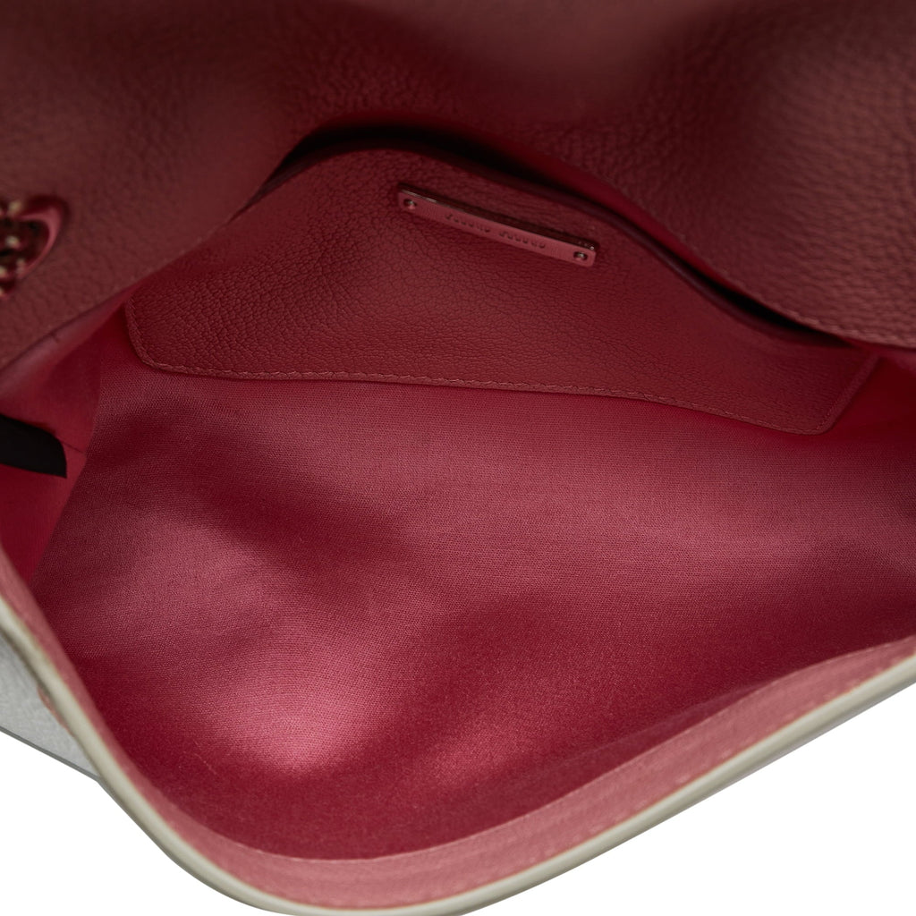 Miu Pink Pre-Owned Calf Authenticated Miu Crossbody Flower Unisex Crossbody Print Bag Leather (Good)