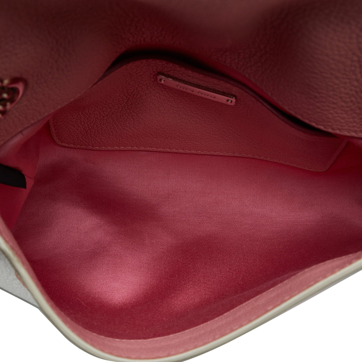 Miu Pink Pre-Owned Calf Authenticated Miu Crossbody Flower Unisex Crossbody Print Bag Leather (Good)