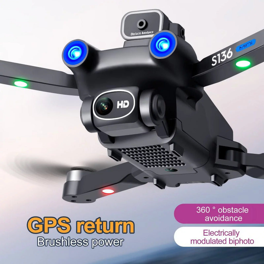 4K electric control GPS adjustment to take UAV of aerial directions, and in all avoid aircraft remote camera obstacles brushless to high-definition S136 photos