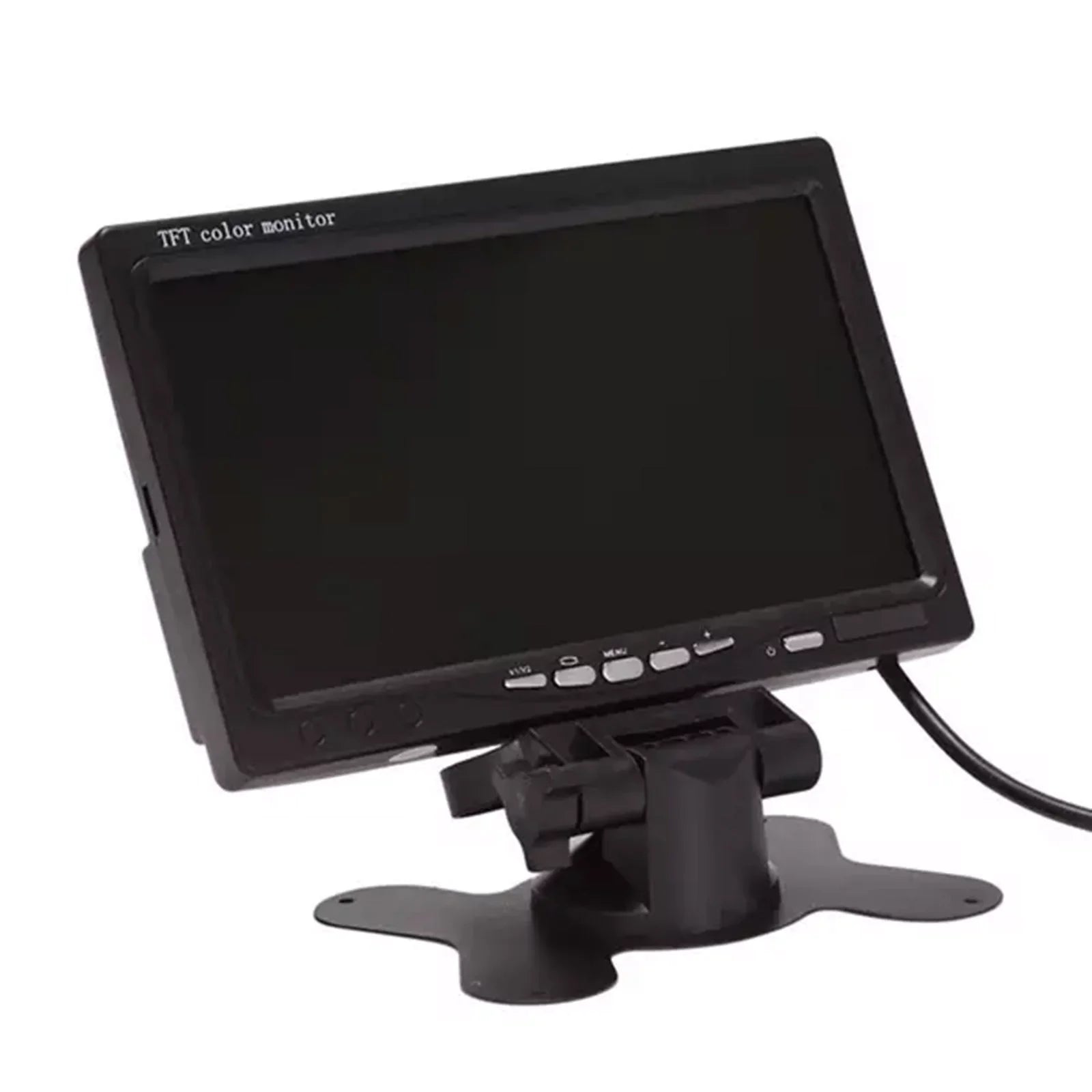Screen Trucks 1024x600 RV Camera Bus Car Rear View Inch 7 HD Monitor HD Display Reverse Trailer AV For TFT Display Built-in Input Monitor Speaker Backup Screen