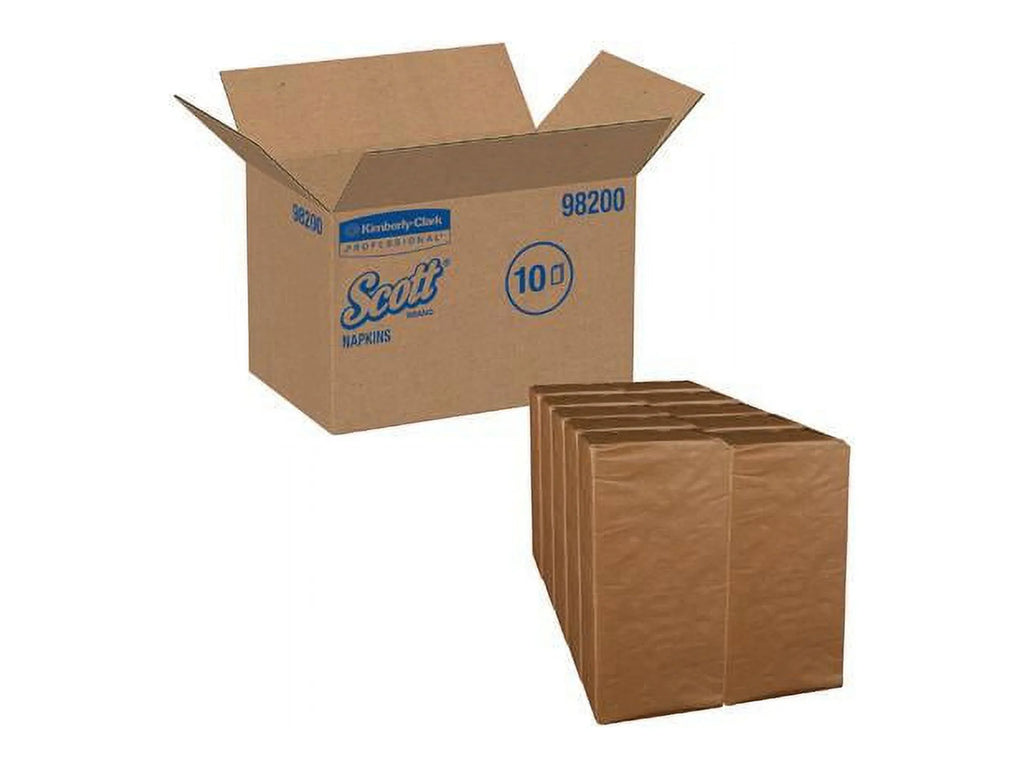 3000 / KCC98200, Napkins, Full-Fold Dispenser Carton, White Scott,