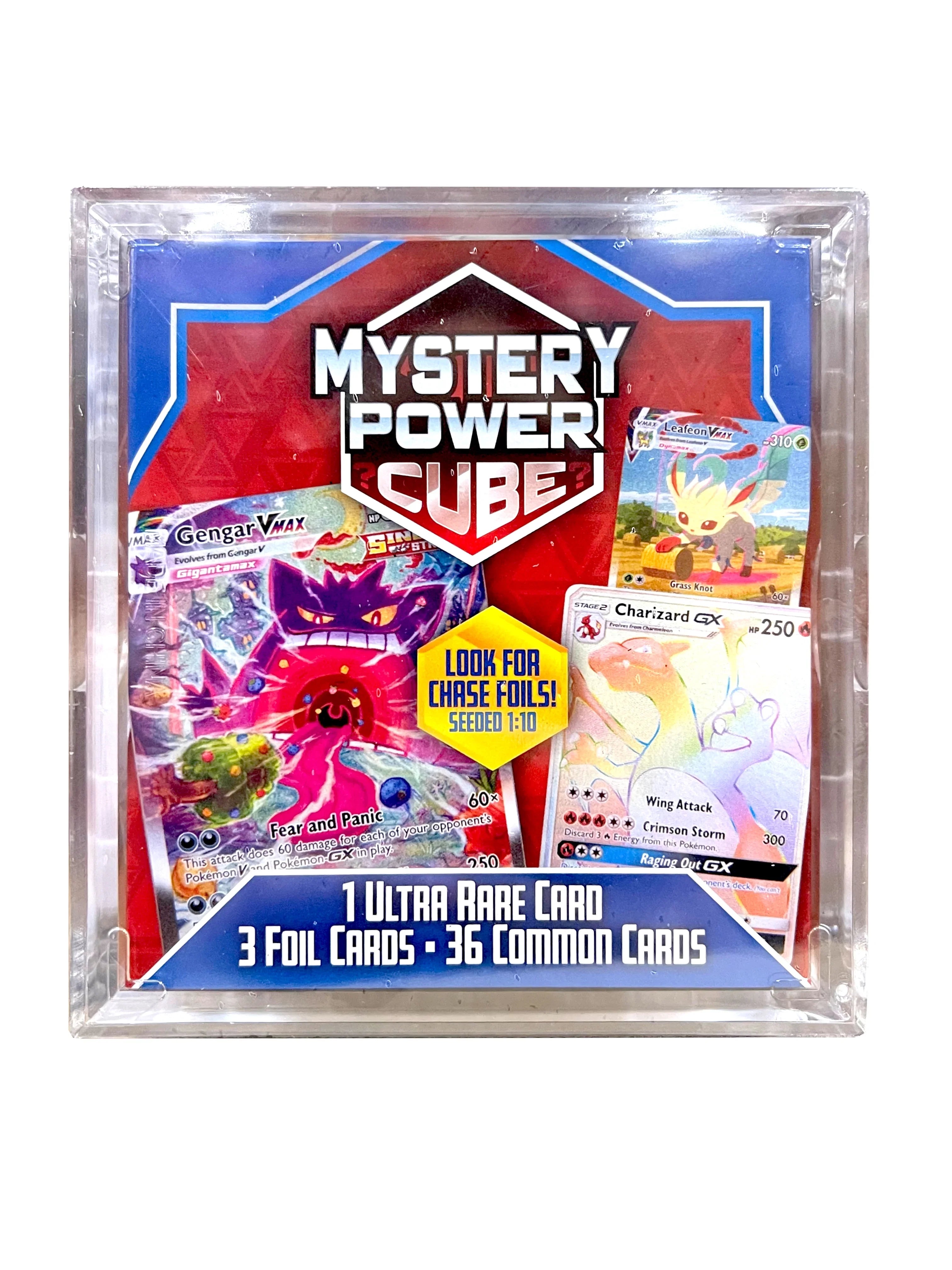 Pokemon Mystery Trading Games Card 3 Cube Power