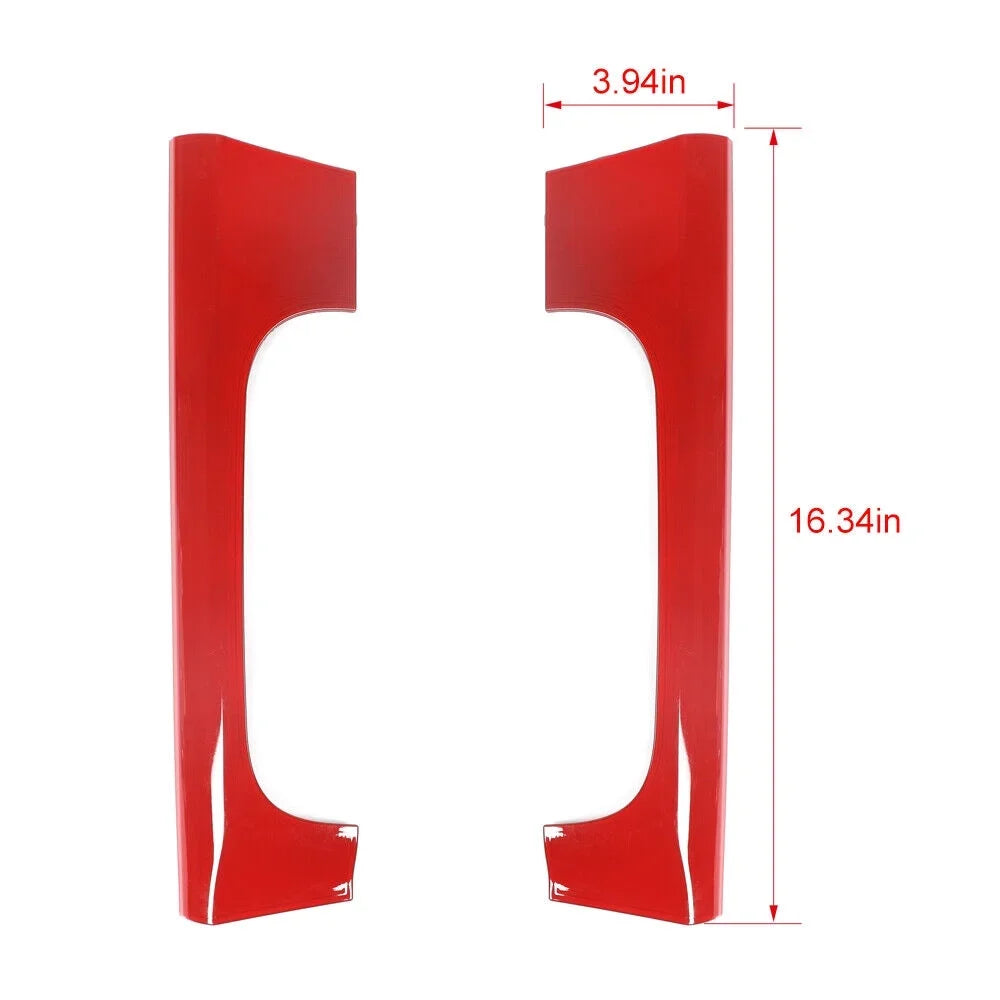 Holder Decor Trim Red Cup Teledu Side Cover Panel Front
