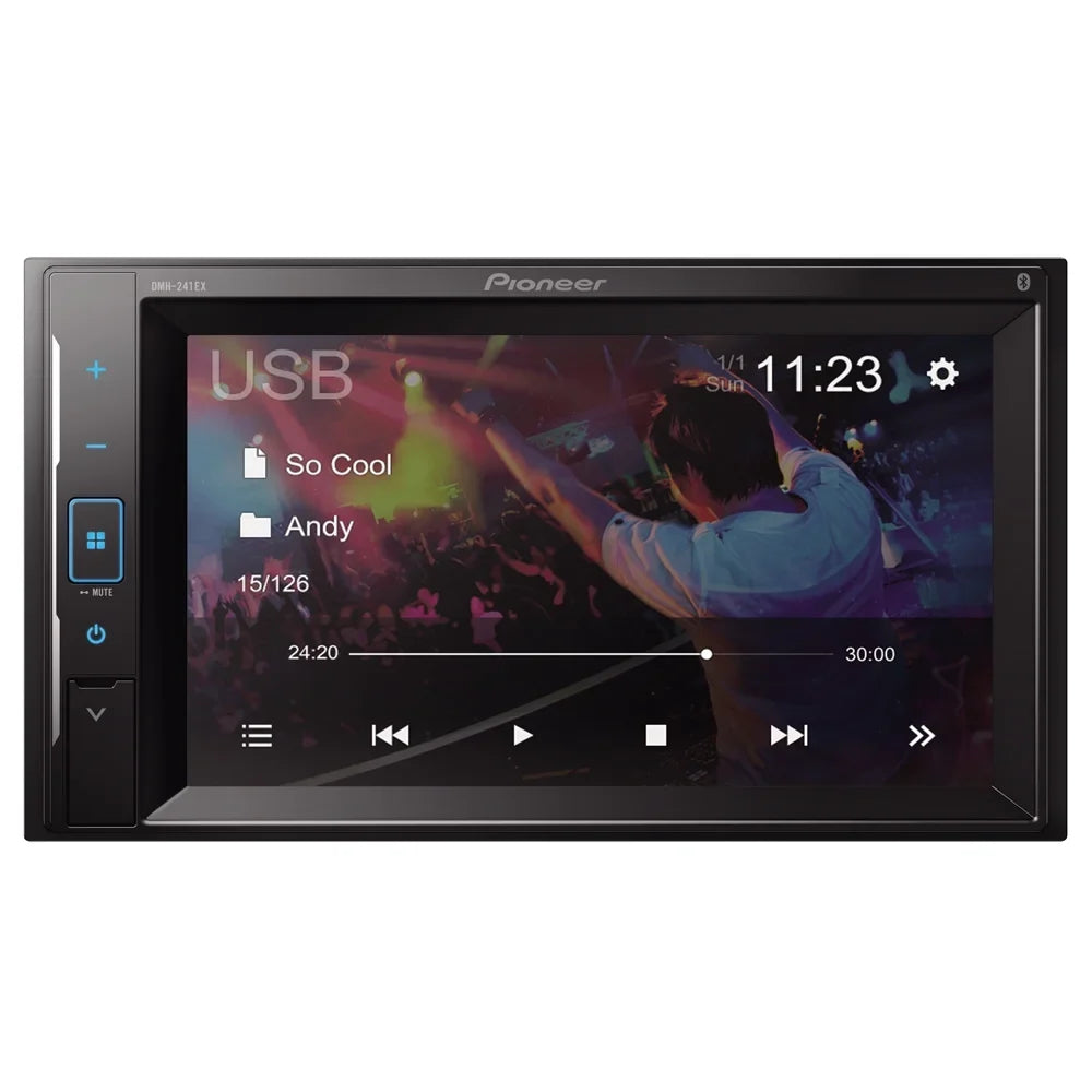 New (Does Receiver Camera w/ Pioneer DMH-241EX Digital Bullet CDs) Media Play Not