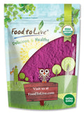 Pounds to 2 — Vegan, — Organic by Black Currant Non-GMO, Kosher Raw, Live Food Powder,