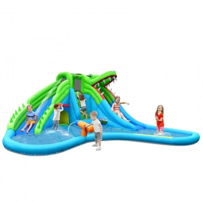 Bounce Splashing Pool with 7 1 in House Inflatable