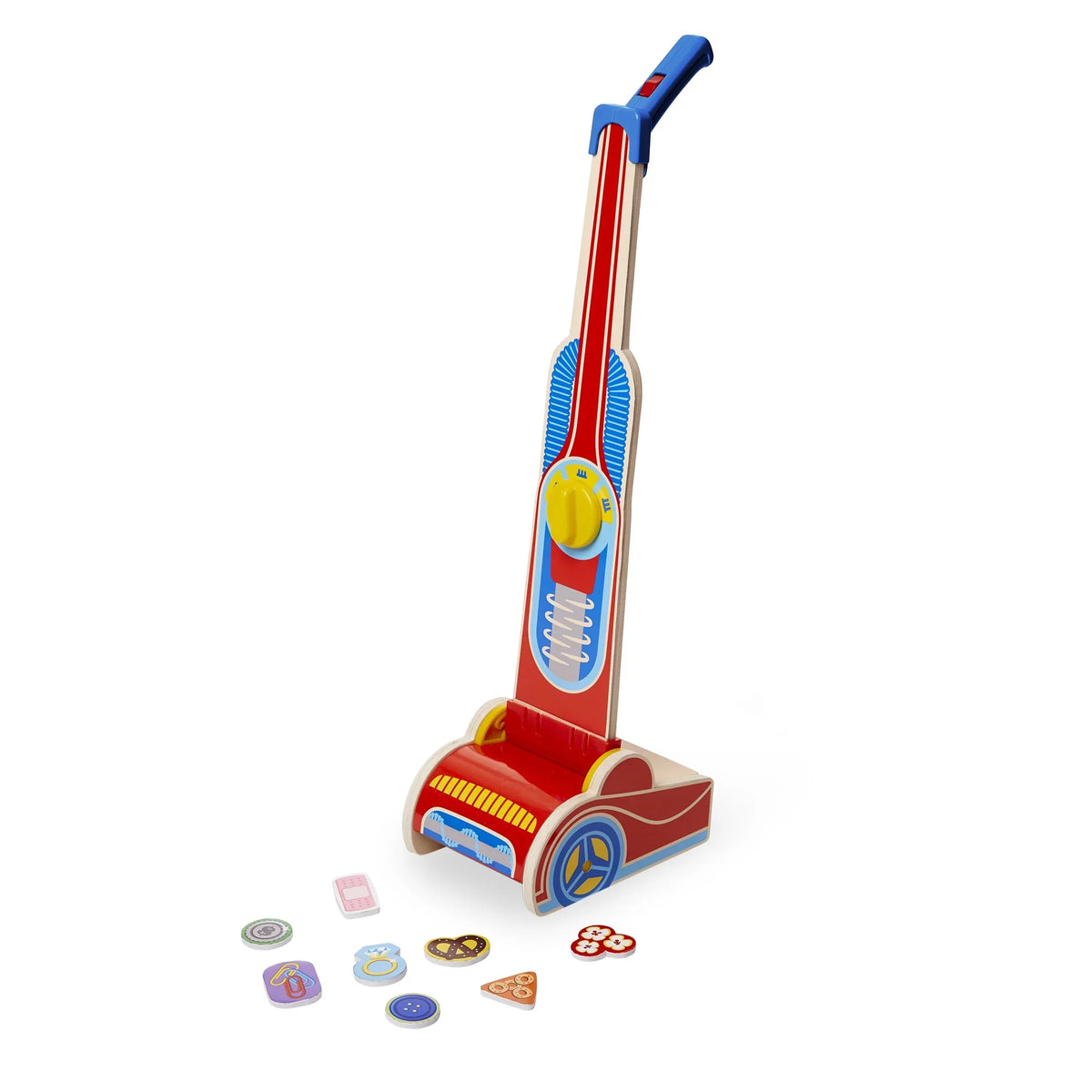 Doug Set Vacuum Wooden (10 & Play Melissa Cleaner pcs)