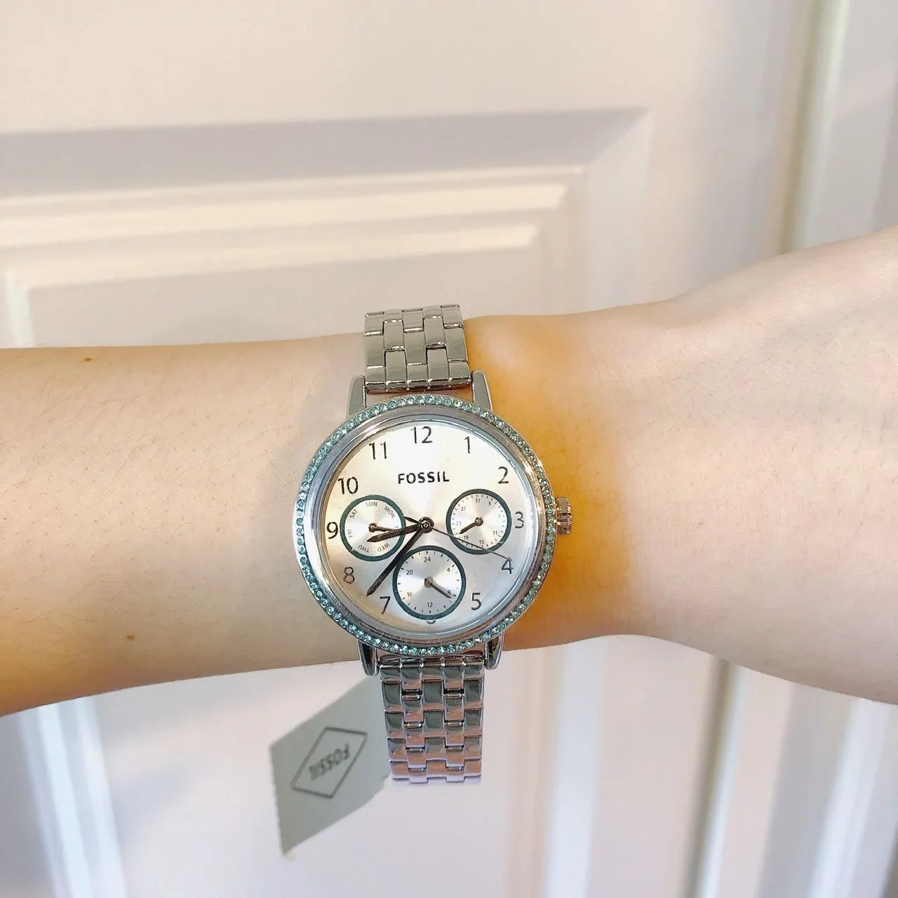 Steel Reid Fossil Watch Multifunction Stainless BQ3711