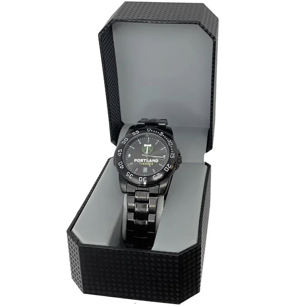 San Watch Steel Watch Sharks Game Black Men's Fantom Jose Time