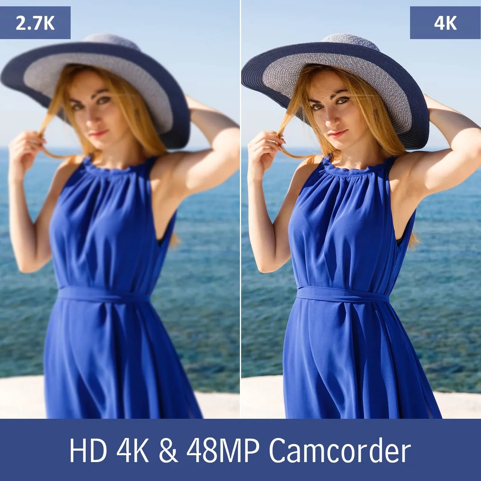 30FPS LCD Camera Vlogging Zoom Vision for Screen Camcorder MARVUE Night Video IR 4K Digital 48MP YouTube 3.0" 18X Camera Camera Touch with