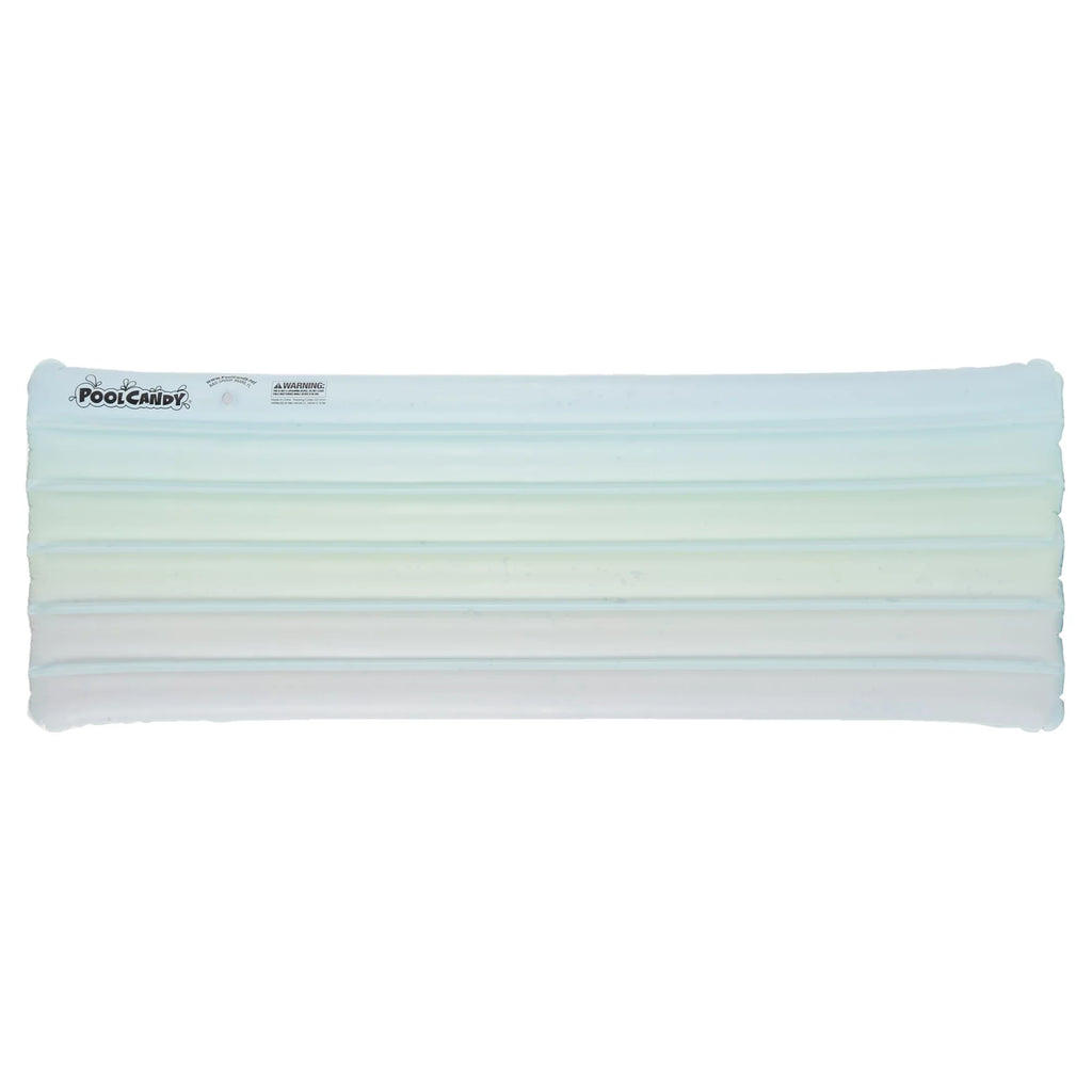 Collection Rainbow Pool 74" Glitter Raft Rainbow Deluxe - Haze
