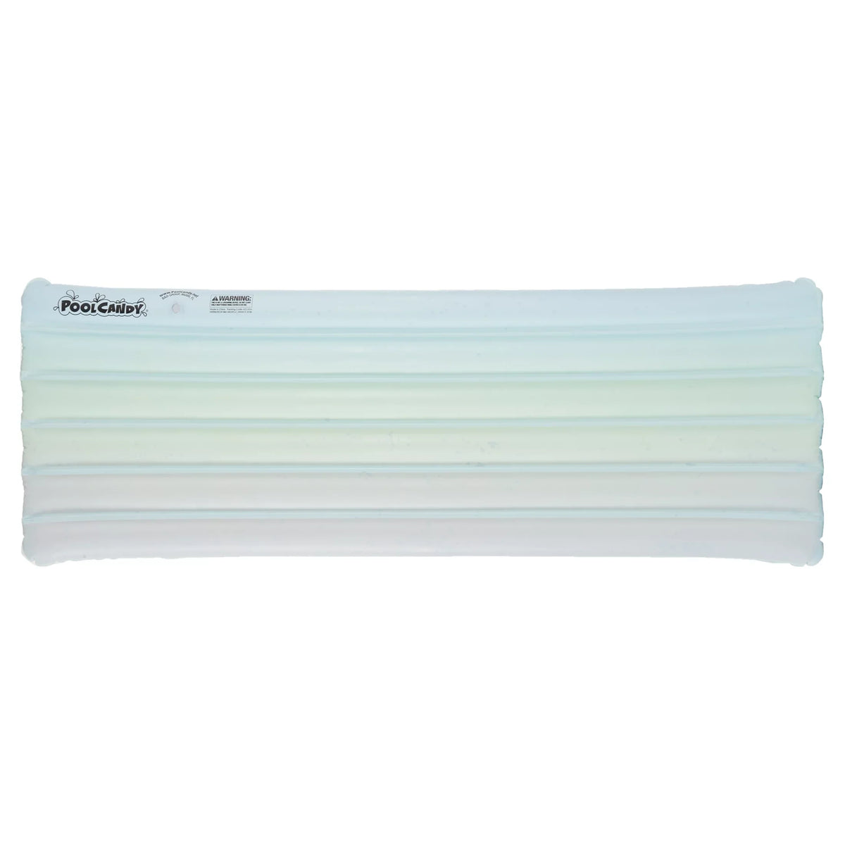 Collection Rainbow Pool 74" Glitter Raft Rainbow Deluxe - Haze