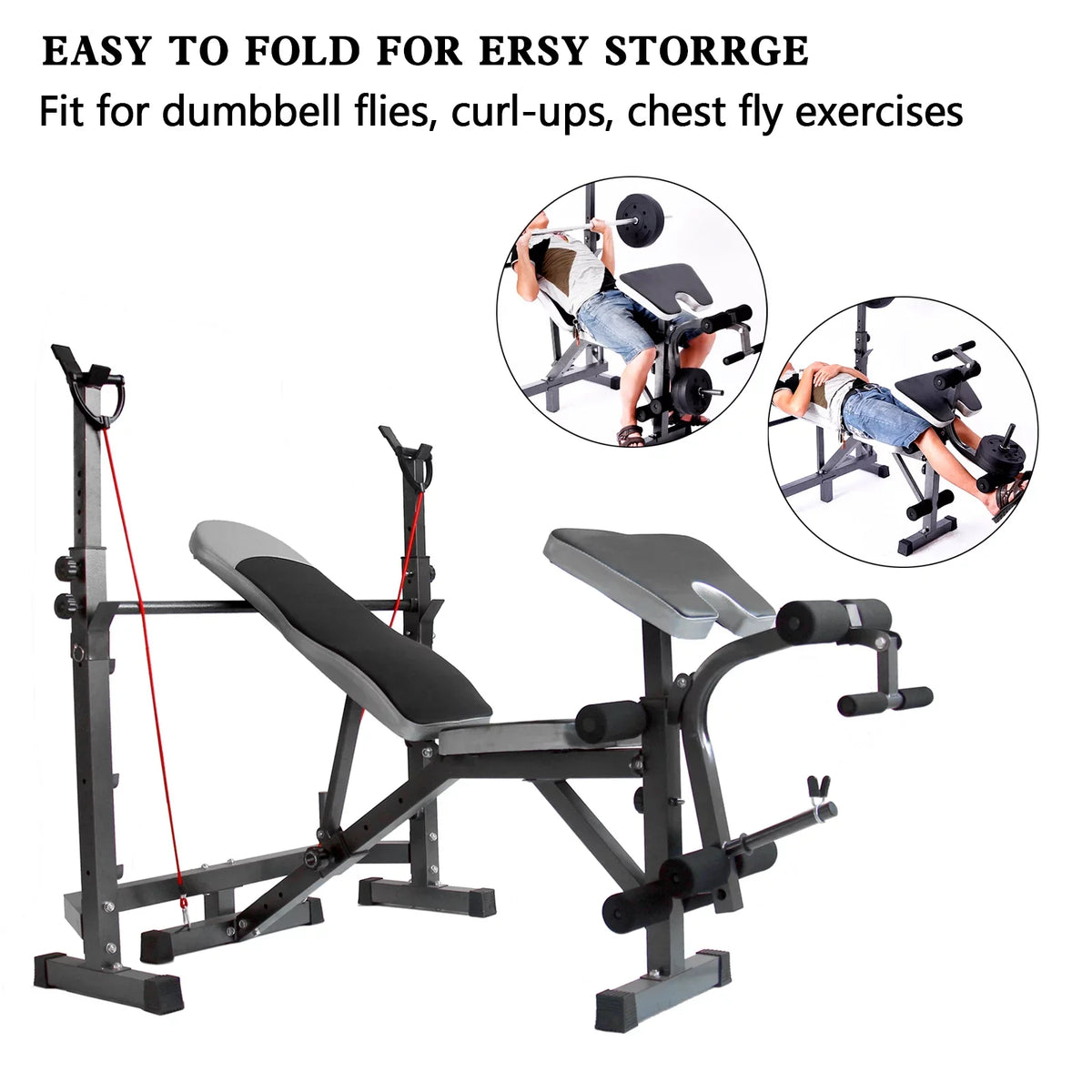 Preacher Workouts, Crunch Equipment Developer Handle Body Olympic Workouts Leg Bench, Home and with for for Bench Curl, Press At US Weight Champ Home Stock Workout