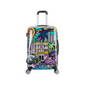 Prints 4-Wheel Miami InUSA Spinner (IUAPC00M-MIA) Luggage Plastic PC/ABS