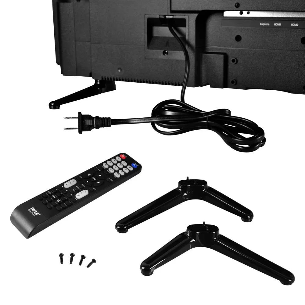 (2 HD 2 Widescreen LED PTVDLED32.5 Inch Pack) 1080p Player with TV 32 x Pyle DVD