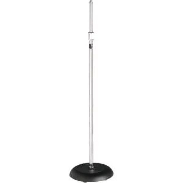 floor-standing - chrome - - - MS-10C for microphone Stand metallic Shure gray,