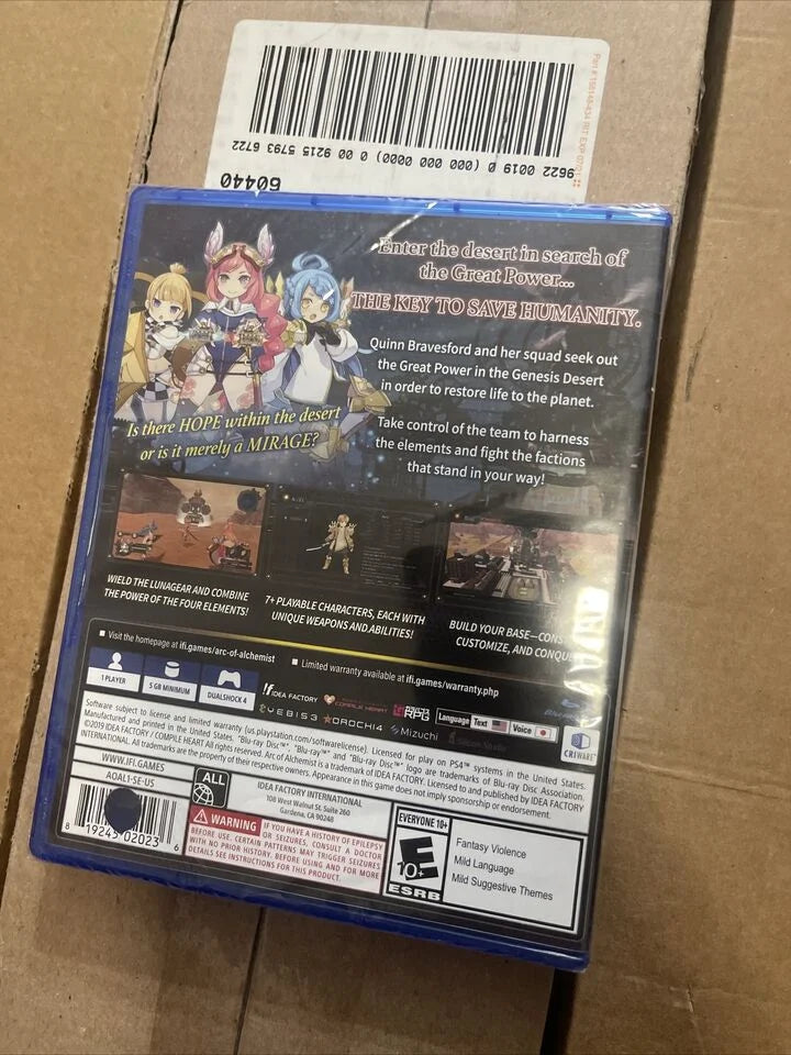 Version (PS4) NEW Alchemist of - Arc US BRAND - RARE