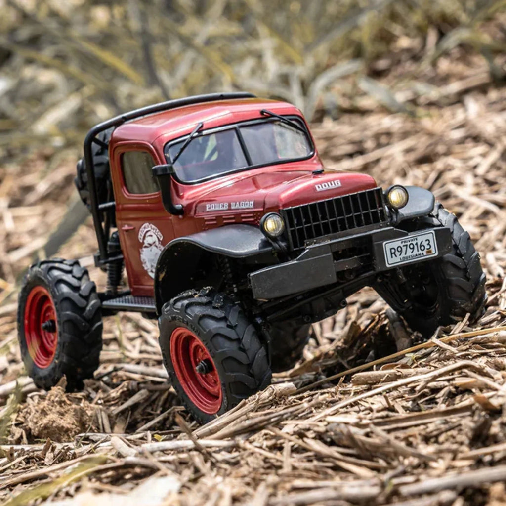 Wagon Red FMS 1:24 Power FCX24 RTR -