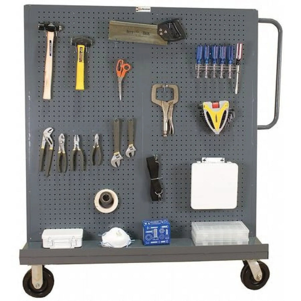 Truck 57 Panels & Side x Louvered A Pegboard AF-3048-PBLP-95 x Either Iron 48 with 30 on & Steel in. Frame Durham