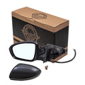 Driver Paint Compatible Nissan Sentra 2020-2021 Power With To Left Mirror Heat-Signal-Camera Replacement Match With Aftermarket Brock Black