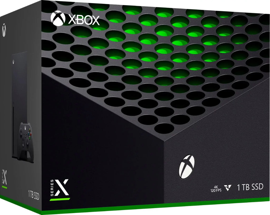 Controller Gaming Black and SSD Xbox Xbox X Bundle Series with Flagship X Case Xbox Controller Console - 1TB Wireless Console