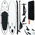 Inflatable Set Board OWSOO and White Paddle Black