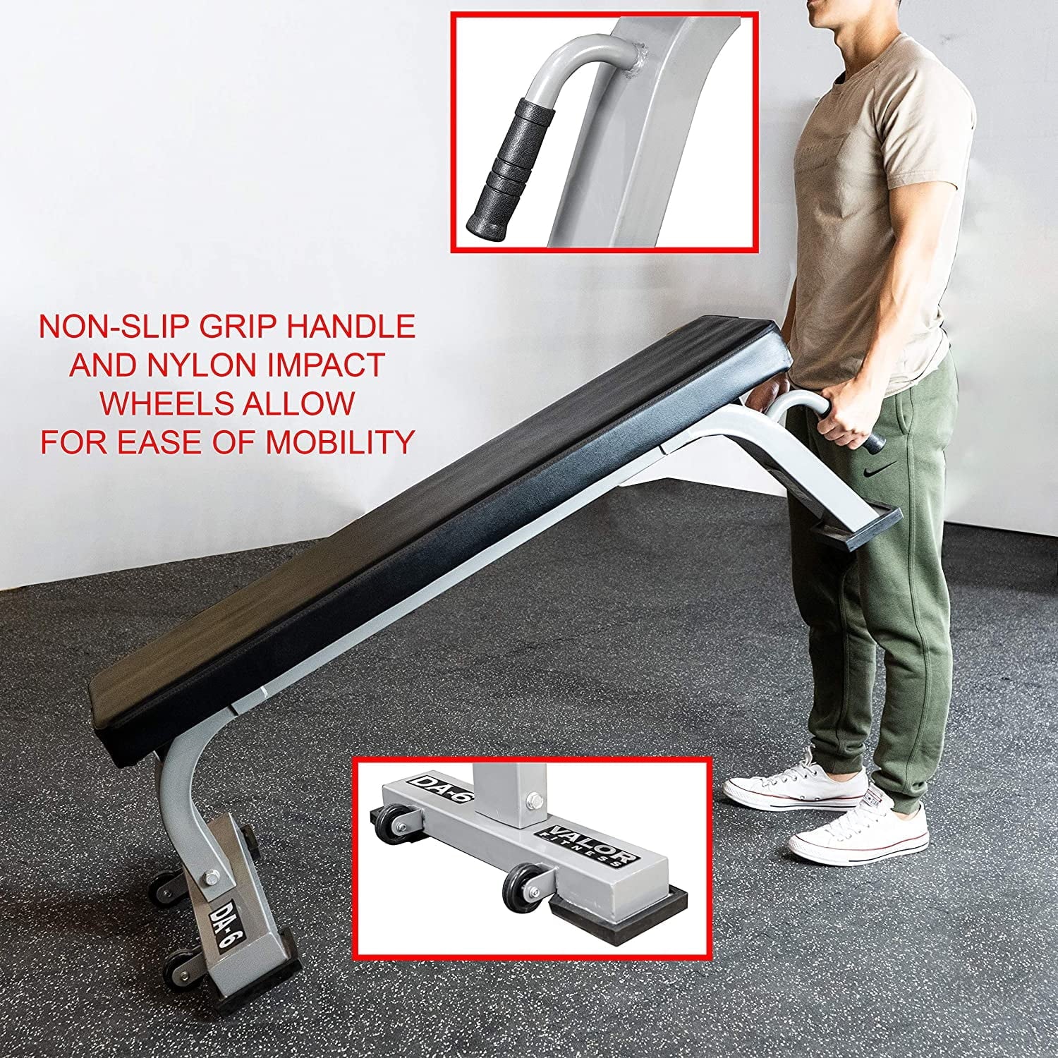 For Padding With Gym Home Steel Weight Or Density Solid Benches - And Bench Great Workout High Flat Flat Frame - Bench