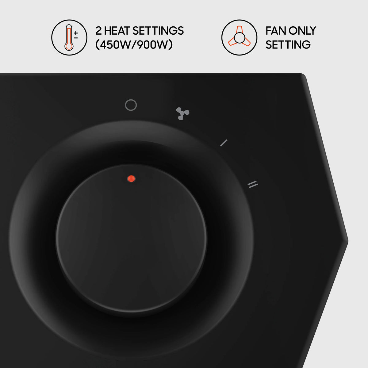12H Settings, Image Heat Rise Heater, Black, New Sharper Tower Personal 2