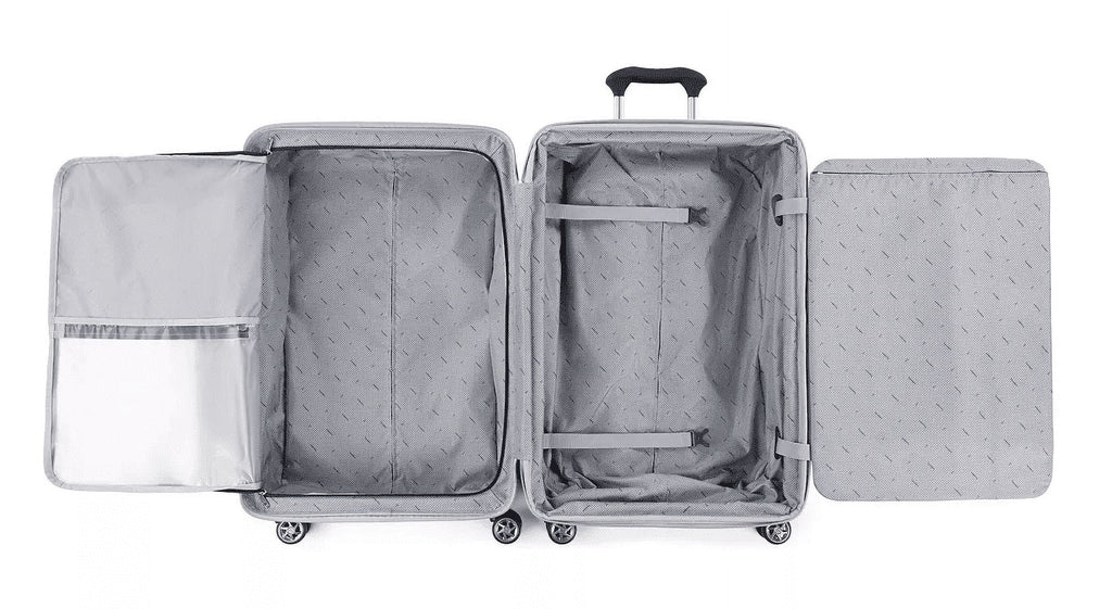 25" Medium 6 Expandable Hardside METALLIC Spinner Travelpro WalkAbout VIOLET