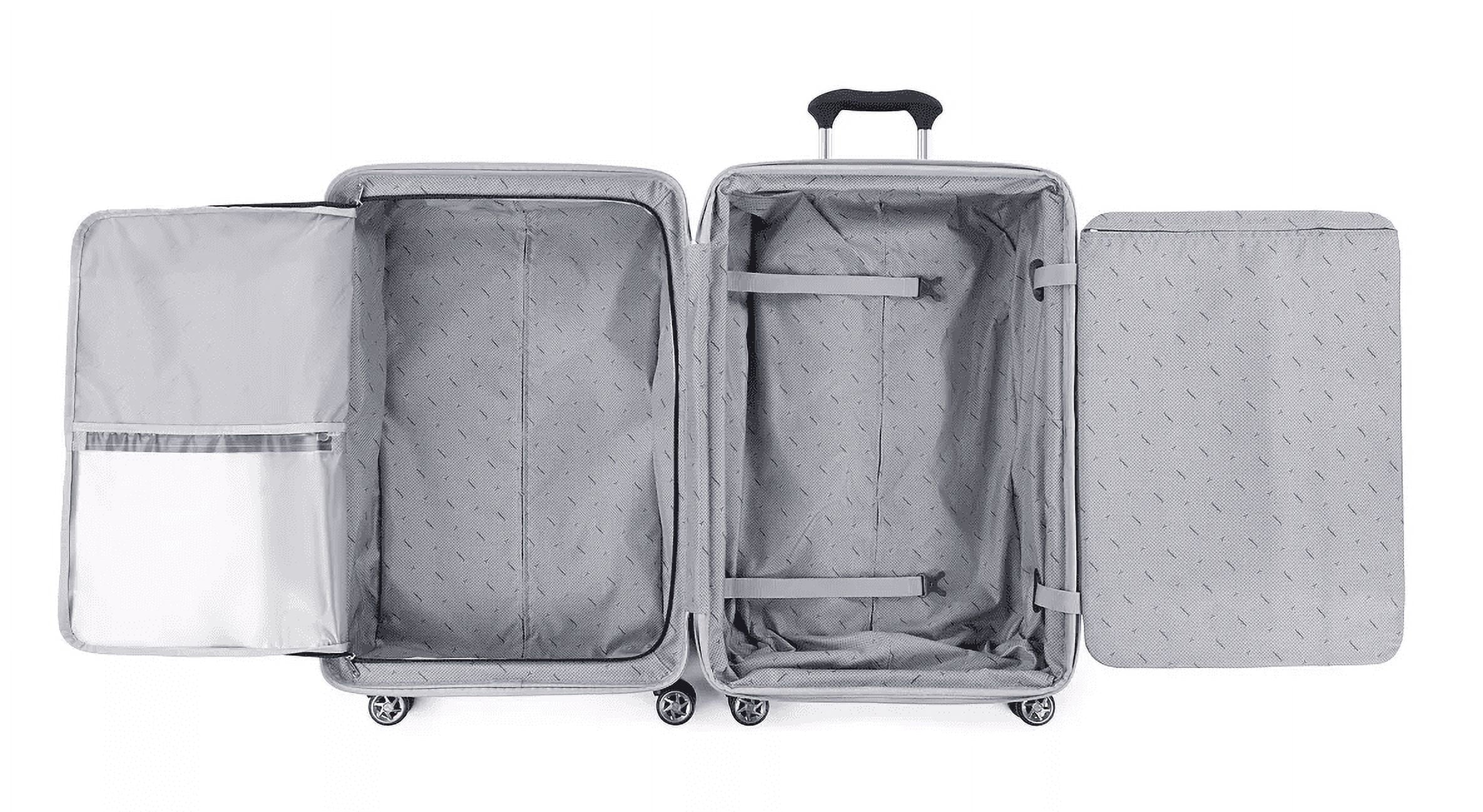 25" Medium 6 Expandable Hardside METALLIC Spinner Travelpro WalkAbout VIOLET