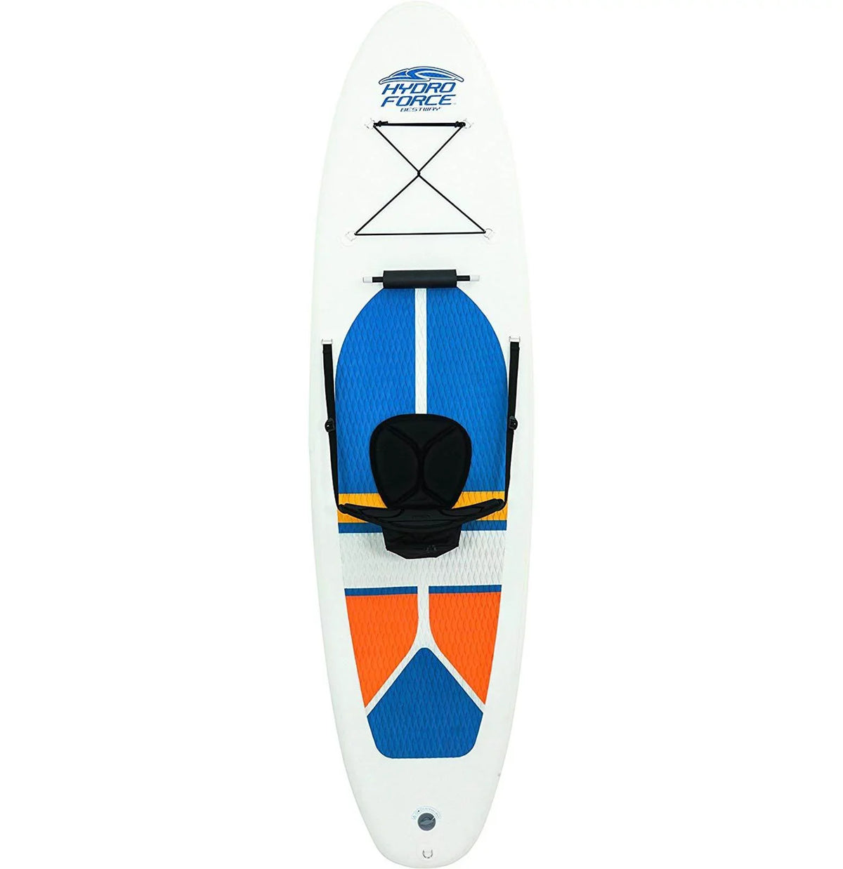 Inflatable 10' Hydro-Force Cap White Board Bestway (2 Stand Paddle Up Pack)