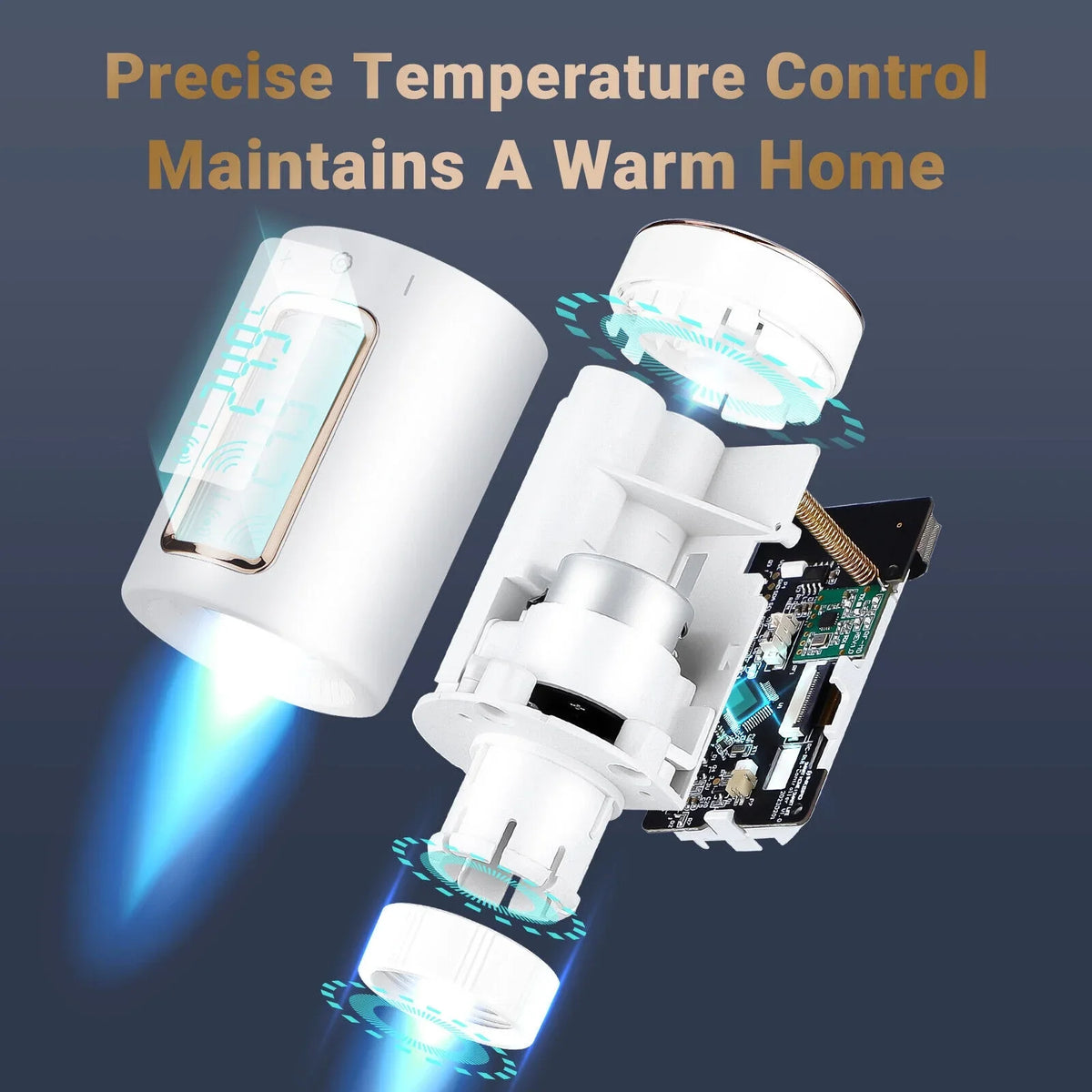 Thermostatic Intelligent Smart Controller Inkbird WiFi Digital Radiator Valve Gateway