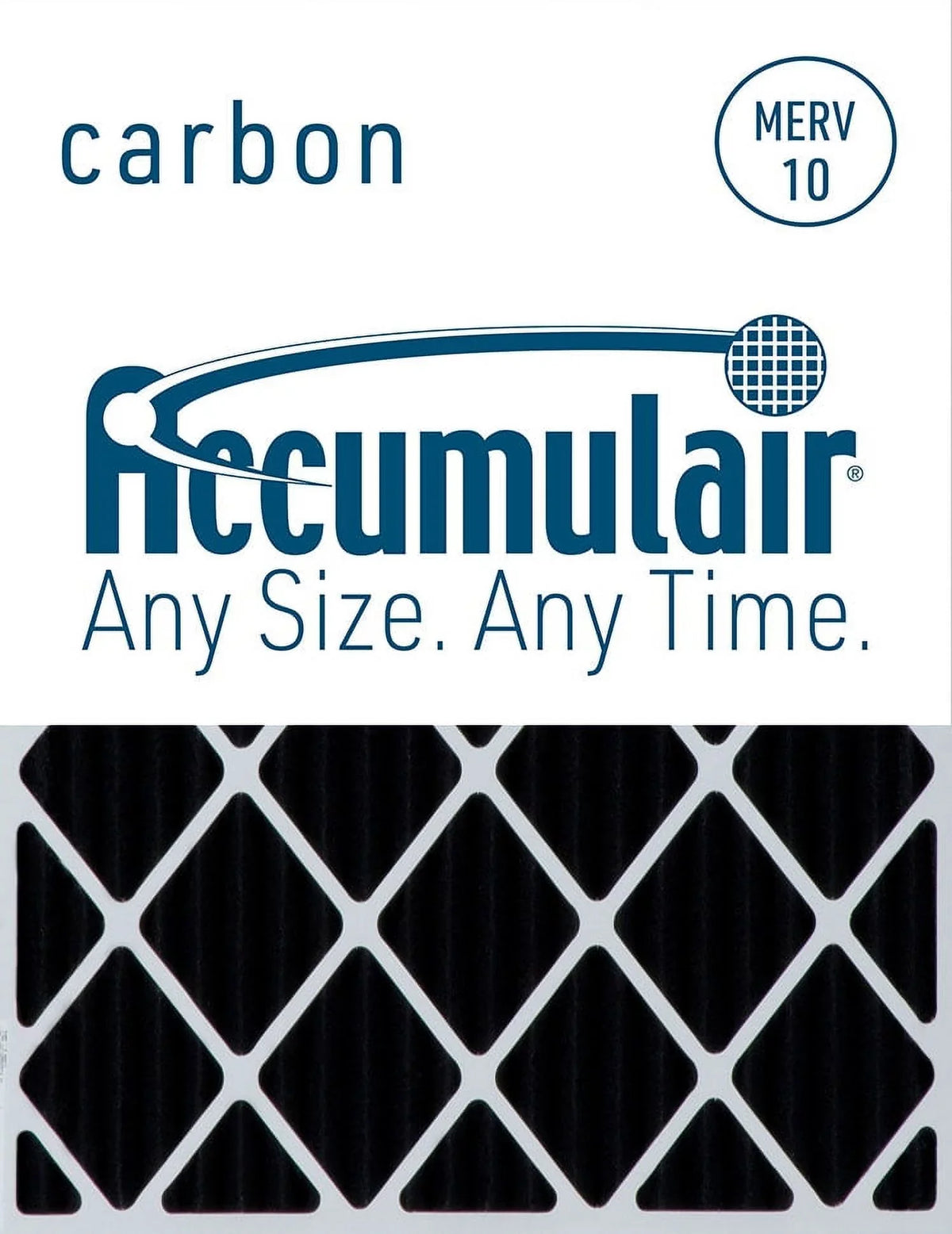 Odor Filter (4 MERV Eliminating 14x18x1 Air Accumulair 10 Carbon Pack)