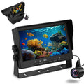 Camera inch Finder for Underwater Ice Boat Fishing Fishing Lake Kayak with Ice Bracket Fish 7 Ice Fishing