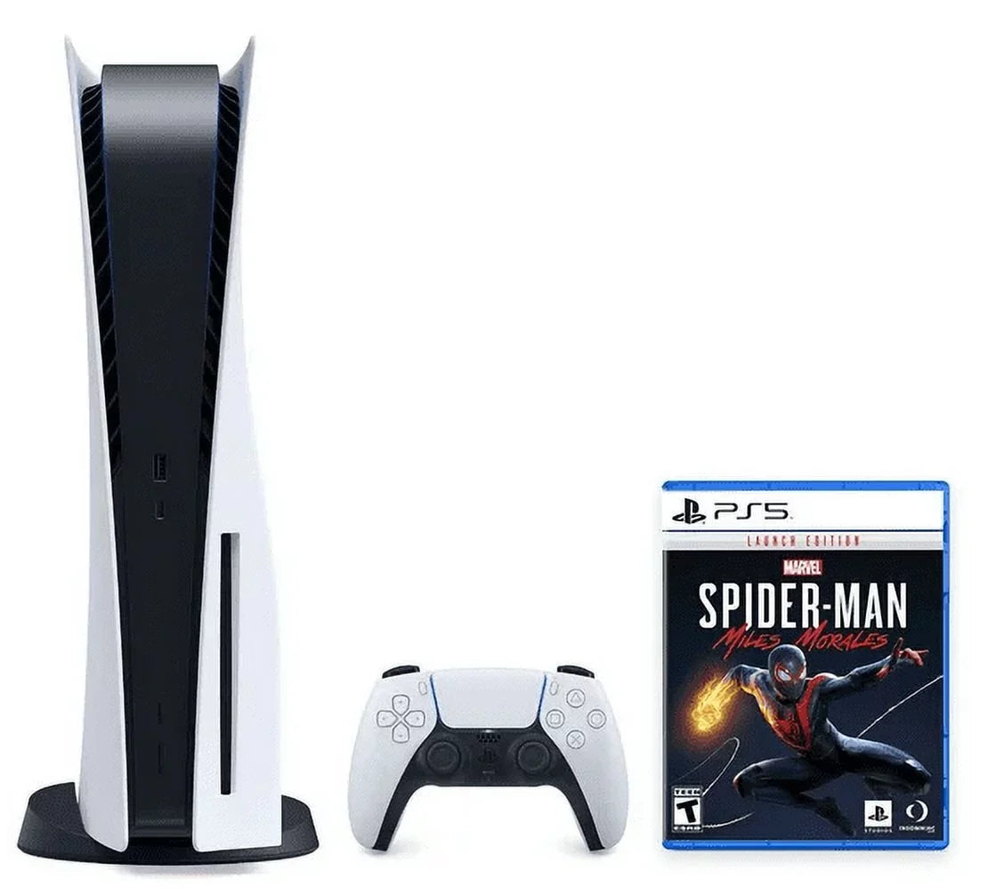 Game CFI1215A Edition - Disc Spider-Man: Miles 2023 Bundle Disc PS5 PlayStation with Morales 5