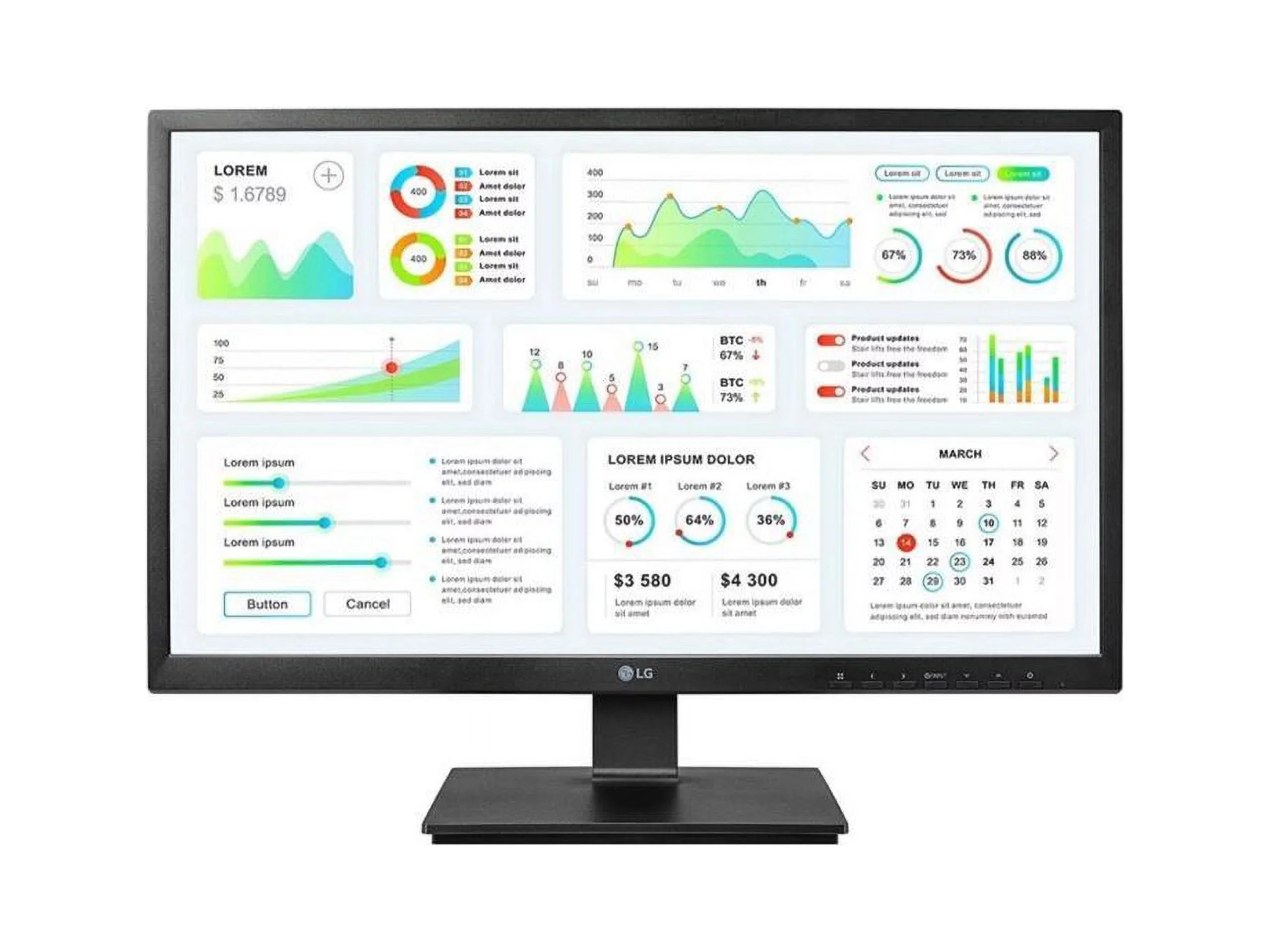 Monitor TERA2321 Client LG Zero 24" 24CK550Z-BP HD 1920x1080 Full IPS PCoIP