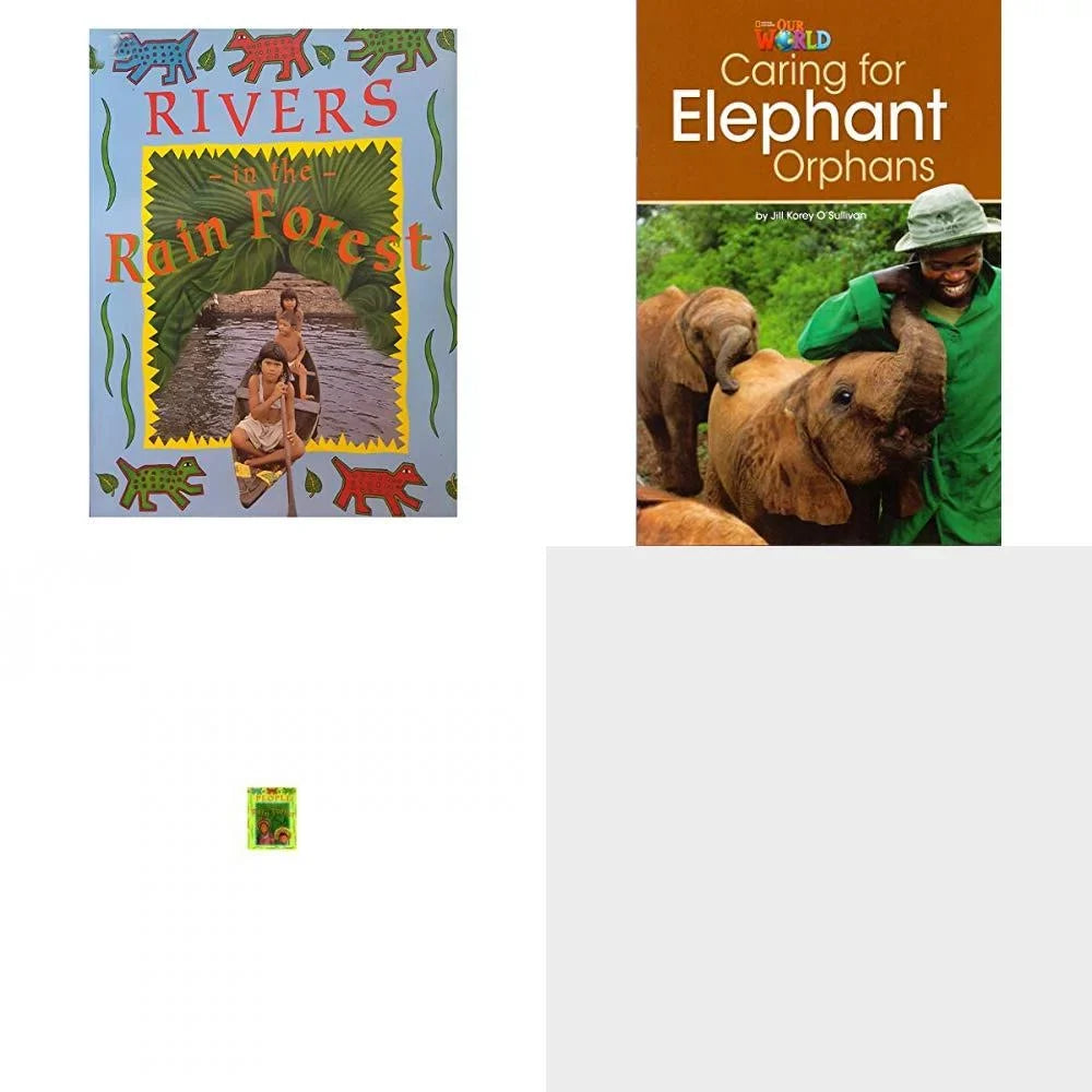 the English, Our Caring People 4 Forest, in 6-12): in Educational Book Rivers Forest American Bundle for (Ages the Deep in World Orphans: th Rain Fun Rain Readers: Children's Paperback Elephant & Pack