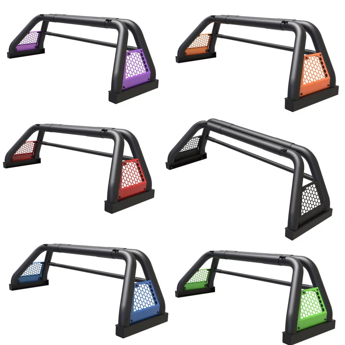Bed Truck Bar Bar Rack For 2019-2023 Fit Chase Ranger Sport Roll Adjustable 62.9-74.7"