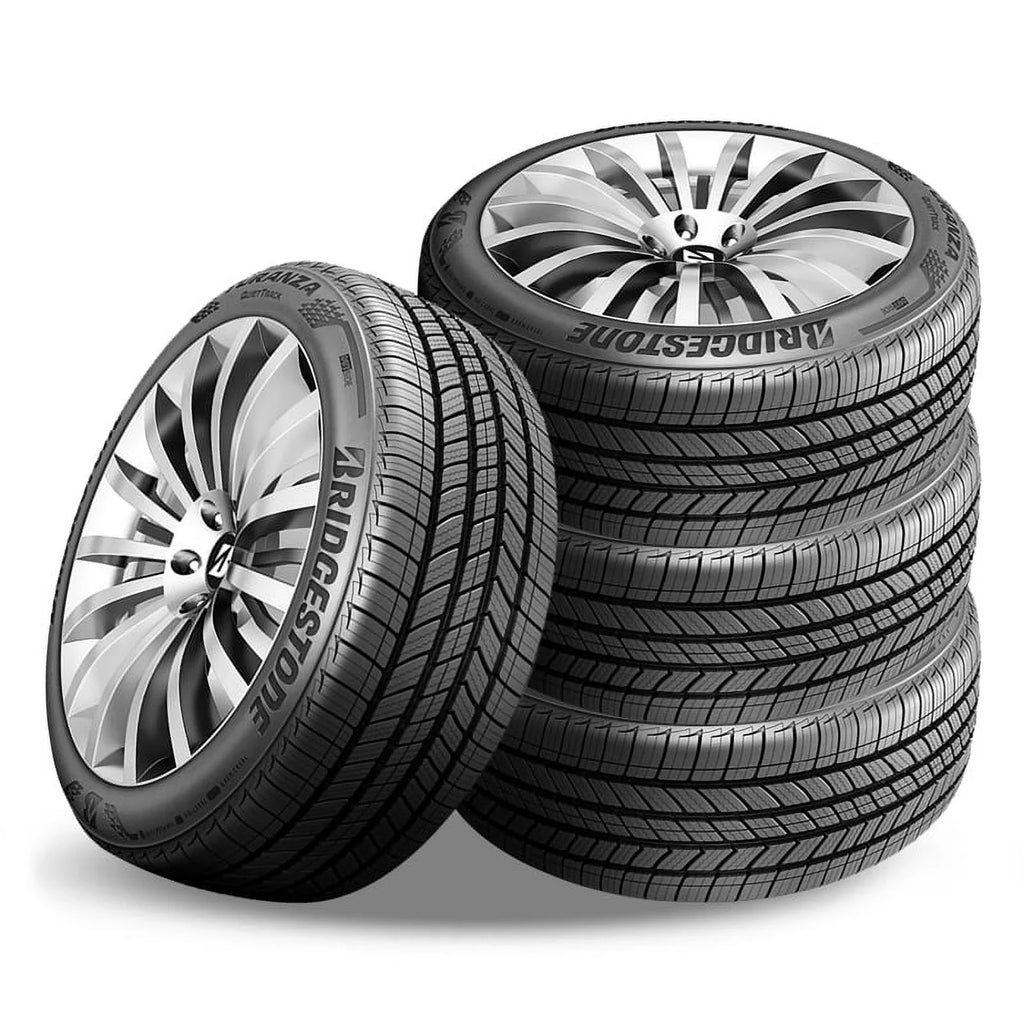 Turanza Tires 195/65/15 QuietTrack Bridgestone Mileage / 80K Warranty 91H 800AA 4 195/65R15 / BR000064 1956515